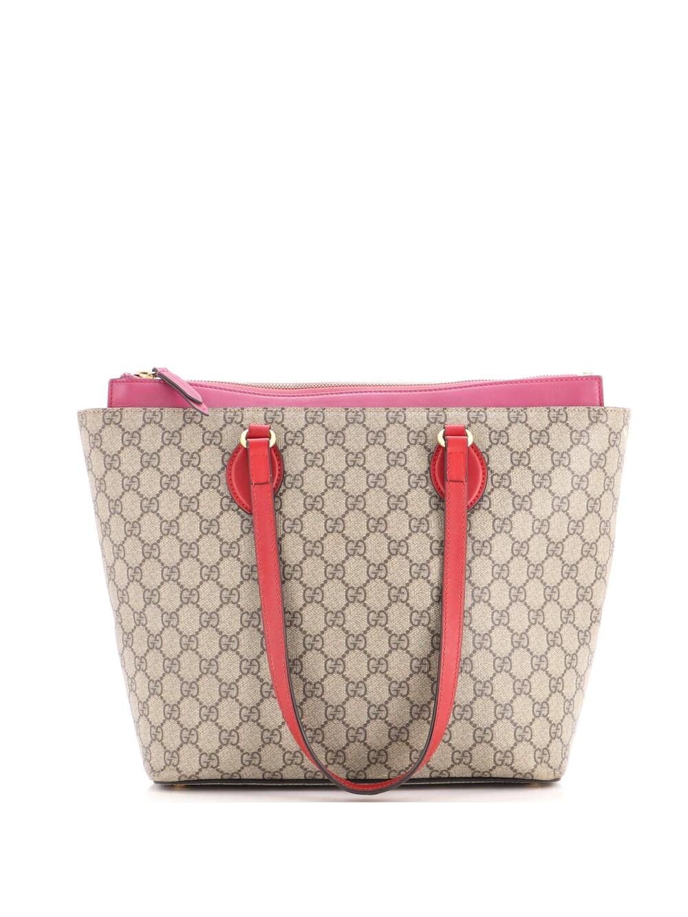 Gucci Linea A Zip Tote Gg Coated Canvas #368768G93B